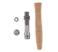 Milageto Fishing Rod Handle Premium Portable Cork Grip Fly Rod Handle for Universal DIY Fly Rod Building And Maintenance