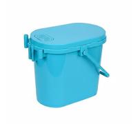 Milageto Fishing Storage Bucket Container Seat Box Tackle Organizer Sit On Heavy Duty With Back Opening Lid And 30L Capacity suitable for shore fishing lake fishing pier fishing travel