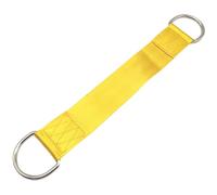 Milageto Fitness Horizontal Bar Strap Versatile, Practical, Professional Weight Loading Strap Fitness Training Parts, Yellow