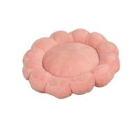Milageto Flower Shaped Round Cat Bed, Small Dog Bed, Cute Sofa Cushion, Soft Pet Nesting Bed, Pet Sleeping Pad for Puppy Poodle Kitten, Pink