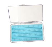 Milageto Fly Fishing Lures Box Clear Container Portable Fly Fishing Case Storage, S