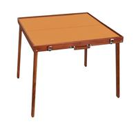 Milageto Foldable Mahjong Table Rectangular Folding Mahjong Table Compact Storage for Outdoor