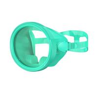 Milageto Full-Covering Diving Facepiece Anti-Leak Full Face Diving Facepiece Comfortable for Snorkelers, Snorkeling , Cyan