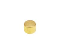 Milageto Gas Tank Cylinder Sealed Protect Cap Replacement Part Compact Small Universal Brass Propane Bottle Cap Adapter for BBQ Grill, Without Handle