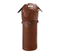 Milageto Golf Wood Driver Headcover Protector Practical Golfer Gift Convenient Portable Impact Protection Golf Cover Cute, dark brown