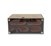 Milageto Habitat Container Modular Formicarium Nest Farm Enclosure Acrylic Concrete Build With Clear Panels Ventilated Secure Base Expandable Ports Internal, style to 2