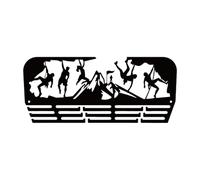 Milageto Hanger,Storage Rack,Iron Wall Mounted for Sports Race Organizer,Sturdy Easy to Install Holder Medal Rack Frame, climb