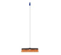 Milageto Heavy Duty Broom Long Handle Multifunction Accessories Stiff Sweeping Brush Yard Brush for Kitchen Outdoor Backyard Indoor