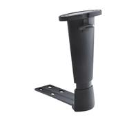 Milageto Height Adjustable Chair Armrest Chair Arms Lightweight Replacement 250mm to 325mm