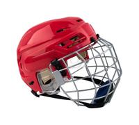 Milageto Hockey Helmet with Face Cage Hockey Helmet Rigid-case for Energetic Kids, Field Training High, Recreational Play