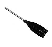 Milageto Inflatable Boat Paddle Aluminum Alloy Oar Detachable Blade Lightweight Shaft Secure Joint Water Sports Simple Construction suitable for, 75CM Single Head Short Paddle, 75cm