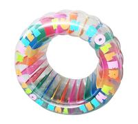 Milageto Inflatable Wheel Roller Pool Float for Kids Portable Boys and Girls Water Toy Inflatable Roller Wheel for Summer Parties Lawn