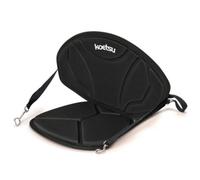 Milageto Kayak Seat with Back Support Padded Deck Seat Contoured for Kayaking, Y11 Black Canoe Seat