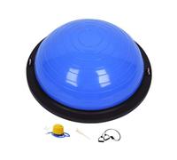 Milageto Kids Balance Pod Resistant Bands Exercise Training Dot Half Dome Stepping Pad for Coordination Fitness Boys Girls School Gym, Blue