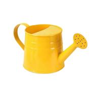 Milageto Kids Watering Can Small 1.0L Capacity, Plastic Cute Plant Waterer, Sand And Beach Toy, Modern Boys Girls Garden Watering Bucket, Ergonomic Handle, Water Can for Houseplants Courtyard,Yellow