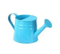 Milageto Kids Watering Can Small 1.0L Capacity, Plastic Cute Plant Waterer, Sand And Beach Toy, Modern Boys Girls Garden Watering Bucket, Ergonomic Handle, Water Can for Houseplants Courtyard,Blue