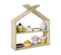 Milageto Kitchen Foods Toys Kids Role Play Toys Display Riser Preschool Simulation Cooking Ice Cream Bread Play House Playset