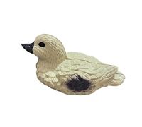 Milageto Lake Duck Decor, Pond Decoration, Creative,Miniature Landscape, Garden Ornament Animal Statue for Patio Swimming Pool, Yellow
