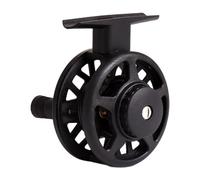 Milageto Left Hand Freshwater Saltwater Portable Comfortable Lightweight Winter Supplies Raft Powerful Bridge River Ice Fishing Reel, Wire Cup 60mm