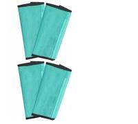 Milageto Leg Horse Fly Guards Wraps Boots With Ventilated PVC Mesh And Wide Hook And Loop Closure suitable for grazing trail riding stable use, Green