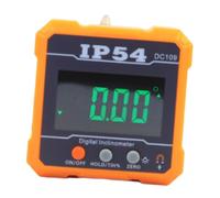 Milageto Level Angle Gauge, Digital Inclinometer Waterproof Display Electronic Protractor for Slope Ducts Home Carpentry Garage