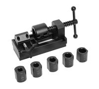 Milageto Line Fitting Tool an Hose Fitting Installer Automotive Fitting Tool Aluminum Alloy Unit with Various Dies for Aligned Insertion and Clean Connections