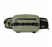 Milageto Lure Fishing Waist Bag Reinforced Seams Fishing Waist Pack Waterproof-Looking, Array, Army Green