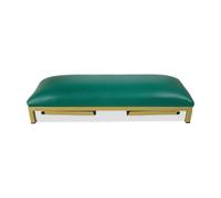 Milageto Manicure Accessory Portable Folding Manicure Hand Rest Cushioned, Green