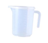 Milageto Measuring Cup Kitchen Gadgets Easy Grip Pitcher, with Lid Container for Flour Water Juice Mixing Cooking, 1000ml
