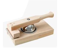Milageto Mochi Skin Maker Qingming Fruit Maker Wooden Wonton Maker Multiuse Green Rice Balls Maker for Pastry Household Restaurant