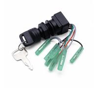 Milageto Motor Start Switch Wired Boat Ignition Switch with Simple to Install to Install, Suzuki Ignition Switch Assembly 2-Stroke, Suitable For 8-225 HP, OEM 37110-92E01
