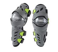 Milageto Motorcycle Knee Protector Knee Guard Knee Pad Knee Brace with Firm Outer Casing and Flexible Support for Confident Riding and Stops Suitable for, Gray, L