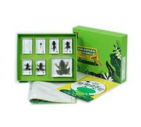 Milageto Nature Sample Kit Genuine Educational Sample Arranged for Kids, Frog Growth Story