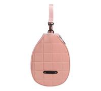 Milageto Paddle Cover Bag Pickleball Racket Sleeve Pouch Organizer Multifunctional Racket Protection Shoulder Bag for Outdoor Training, Pink