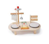 Milageto Percussion Station Exploratory Percussion Toy with Xylophone Drum for Young Children, Preschoolers, Playroom, Preschool