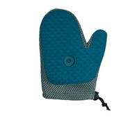 Milageto Pet Grooming Spray Glove, Long and Short Hair Remover, Dog Washing Multipurpose Comb Detangling Pin Brush, Gentle Deshedding, Blue