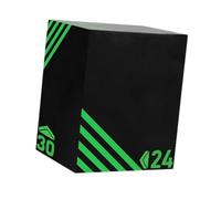 Milageto Plyometric Jump Box Multifunctional Portable Soft Plyo Box for Jumping Workout Home Gym Strength Training, Style A