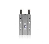 Milageto Pneumatic Gripper Air Finger Cylinder Parallel Two Finger Clamp Automation Gripper Unit Wide Opening Range Aluminum Alloy Body Supports auto Switch, HFR16N Through Hole