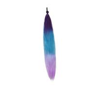Milageto Ponytail Hair Wig High Temperature Fiber Elastic Band Hairpiece Hair Extension Long Ponytail for Makeup Performance Halloween, C26