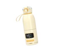 Milageto Portable Bottle Warmer Insulated Tumbler Multipurpose Detachable Large Capacity Cup Electric Insulation Kettle for Airplane