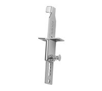 Milageto Portable Door Lock, Without Drill, Compact Security Door Lock, Stainless Steel for College Dorm Traveling School, No Adjustable