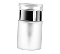 Milageto Portable Remover Pump Dispensers, Push Down Pump Dispenser for Nail Polish and Makeup Remover, 50ml