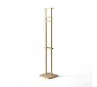 Milageto Poster Stand Adjustable Sign Holder Display Stand Floor Stand With Metal Frame Weighted Base Rotating Frame For Menus Ads Informational Posters , Gold 8jin Straight