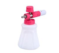Milageto Pressure Washer Attachment Refillable Pressure Washer Foam Pot Multi-Use Foam Dispenser with Stainless Steel Chamber