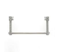 Milageto Pull Up Bar Bar Upper Chin Up Bar Training Bar Stainless Tube Build With Adjustable Height And Accessory Rings Suitable, Length 800mm, Height 660mm, Side Mount D-Type