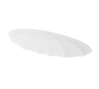 Milageto Rearview Camera Rain Cover Tailgate Universal Silicone Secure Weatherproof Multifunctional Easily Install Backup Camera Cover, White