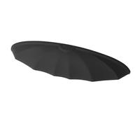 Milageto Rearview Camera Rain Cover Tailgate Universal Silicone Secure Weatherproof Multifunctional Easily Install Backup Camera Cover, Black