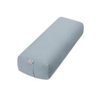 Milageto Rectangular Fitness Bolster Bolster Pillow Skin-Gentle on the Bodily Support Cushion for Meditation, Light Blue