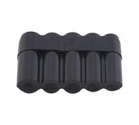 Milageto s Collecting Storage s Box 5 Compartments 10ct, 20ct, 50ct, 1euro, 2 Euro Collectible s Capsule Storage Case, black