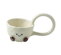 Milageto Salad Yogurt Bowl Cup Cute Foot Design Small Aesthetic Funny Porcelain Dessert Bowl Ceramic Coffee Mug for Rice Salad Fruit, 200 ml